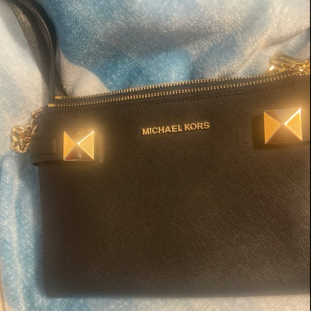 Michael Kors Shoulder Bag Leather Crossbody Satchel NWOT - A414